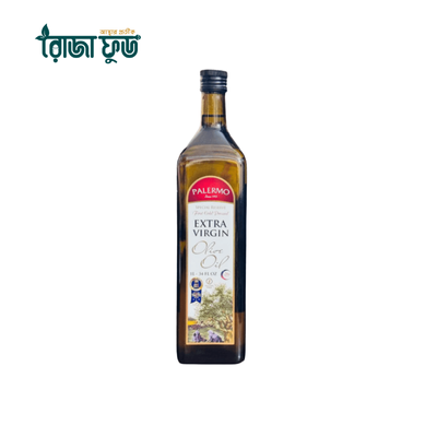 (১ লিটার) পালের্মো এক্সট্রা ভার্জিন অলিভ অয়েল ডার্ক মারাসকা গ্লাস বোতল- Palermo Extra Virgin Olive Oil Dark Marasca Glass Bottle