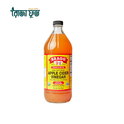 (৯৪৬ মিলি) ব্র্যাগ অরগানিক অ্যাপল সাইডার ভিনেগার- Bragg Organic Apple Cider Vinegar